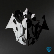 Gloss Black & White Split