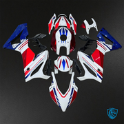 Gloss White, Red & Blue