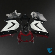 White, Red & Black
