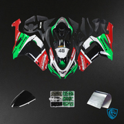 Green, Red & White