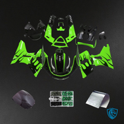 Green & Black Flame Style 4