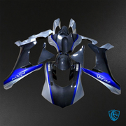 Black, Blue & Silver