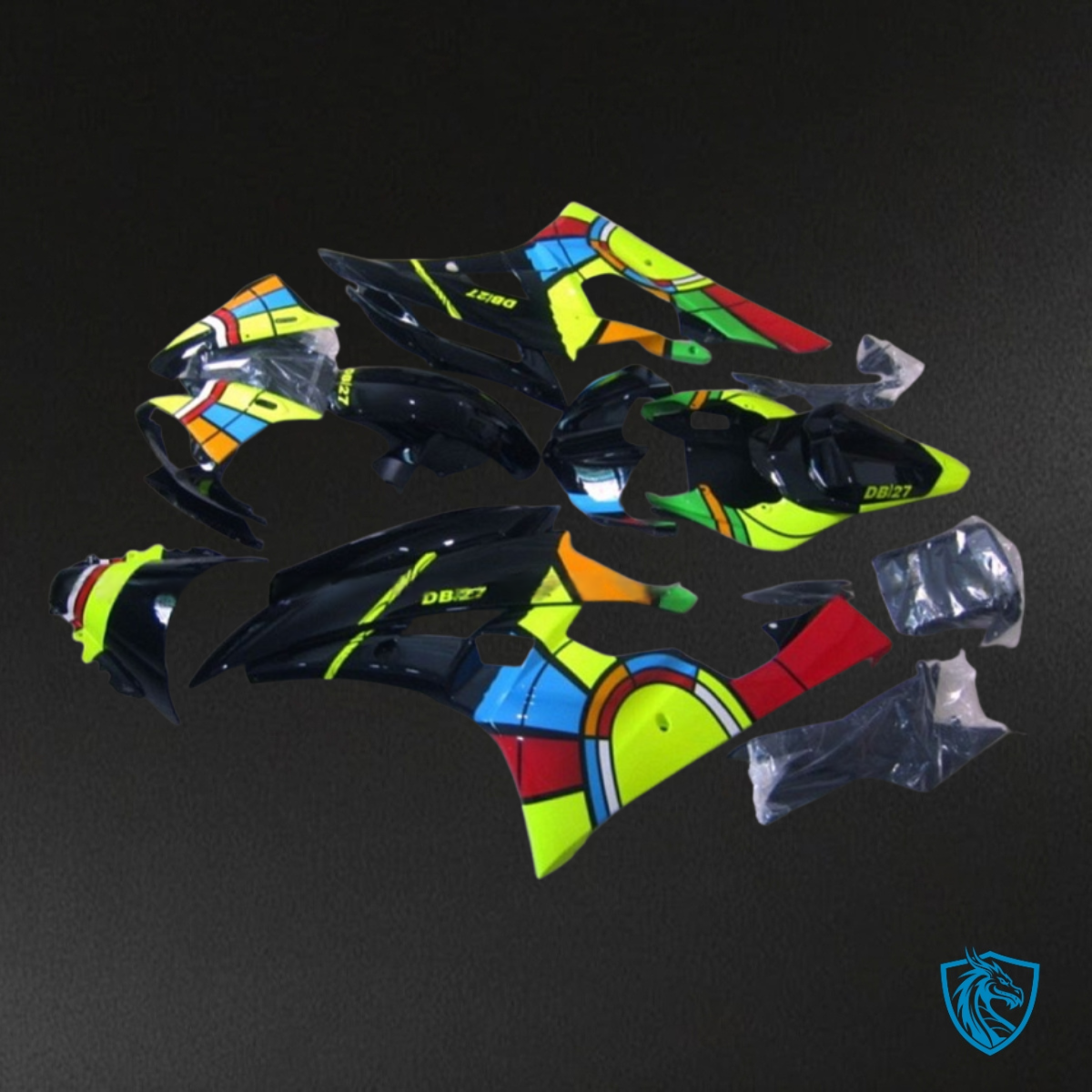 Yamaha YZF R6 (2006-2007) Malticolor - MERGEment Motorcycle Fairings Kit
