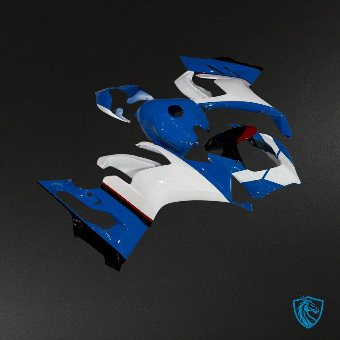 Ducati Panigale V2 (2020-2024) Blue, White & Red ABS Bodywork - Fairings Kit