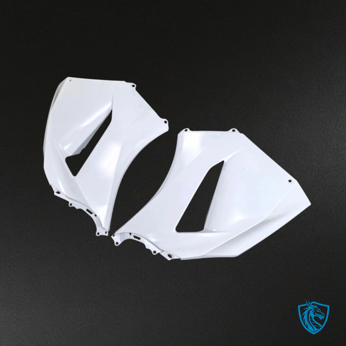 Honda CBR600RR (2020-2021) White & Black - Custom ABS Fairing Kit