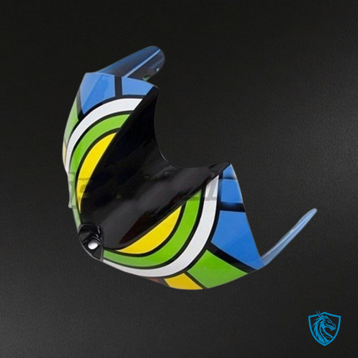 Yamaha YZF R6 (2008-2016) Movistar Black, Yellow & Blue - Custom ABS Fairing Kit