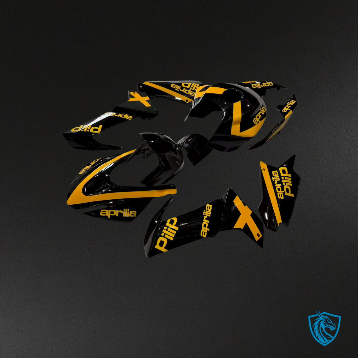 Aprilia RS660 (2020-2024) Black & Yellow ABS Bodywork - Fairings Kit