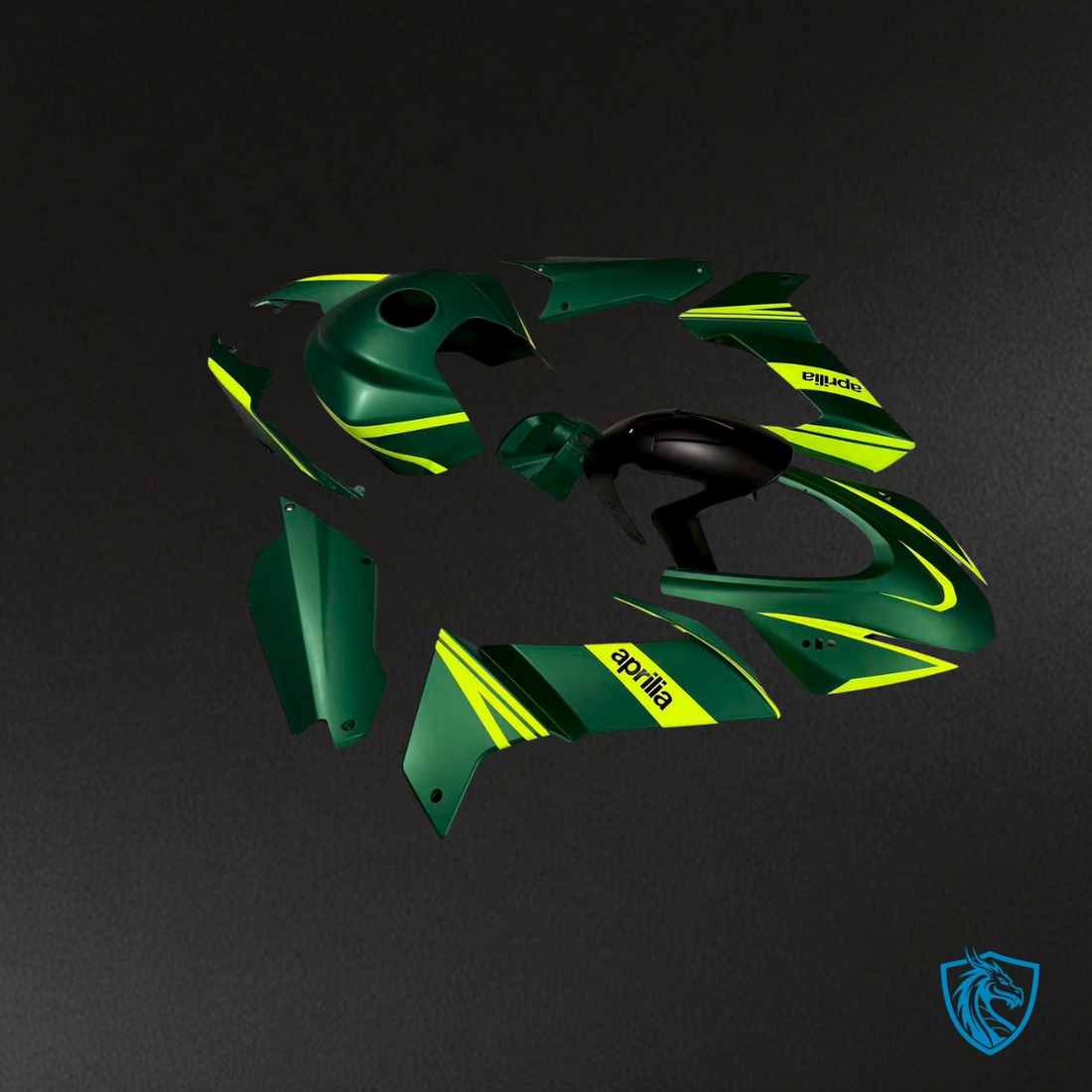 Aprilia RS660 (2020-2024) Yellow & Green - Replacement Motorcycle Fairings Kit