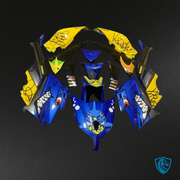 Blue, Yellow & Black Shark