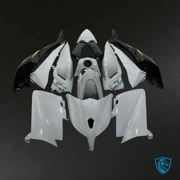 Yamaha TMAX530 (2012-2014) Cement Grey & Gloss Black - Replacement Motorcycle Fairings Kit