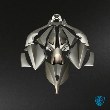 Yamaha TMAX530 (2012-2014) Gray & Silver - Custom ABS Fairing Kit