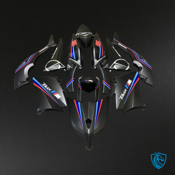 Yamaha TMAX530 (2012-2014) Black, Blue & Red Fairing Kit | ABS Bodywork