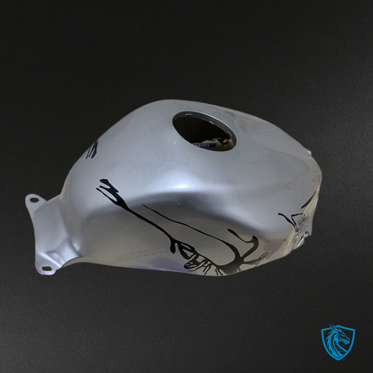 Honda CBR600RR (2005-2006) Silver, Black & White Fairing Kit - Aftermarket ABS Bodywork