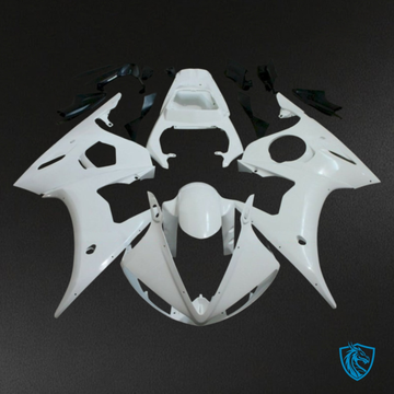 Yamaha YZF R6 (2004-2005) Gloss White Fairings Kit | ABS Bodywork