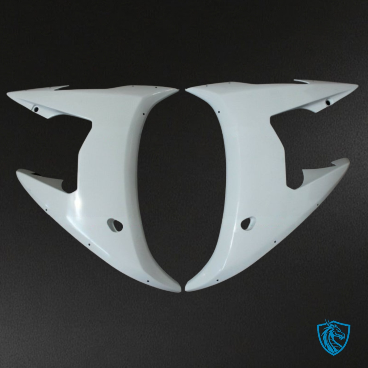 Yamaha YZF R6 (2004-2005) Gloss White Fairings Kit | ABS Bodywork