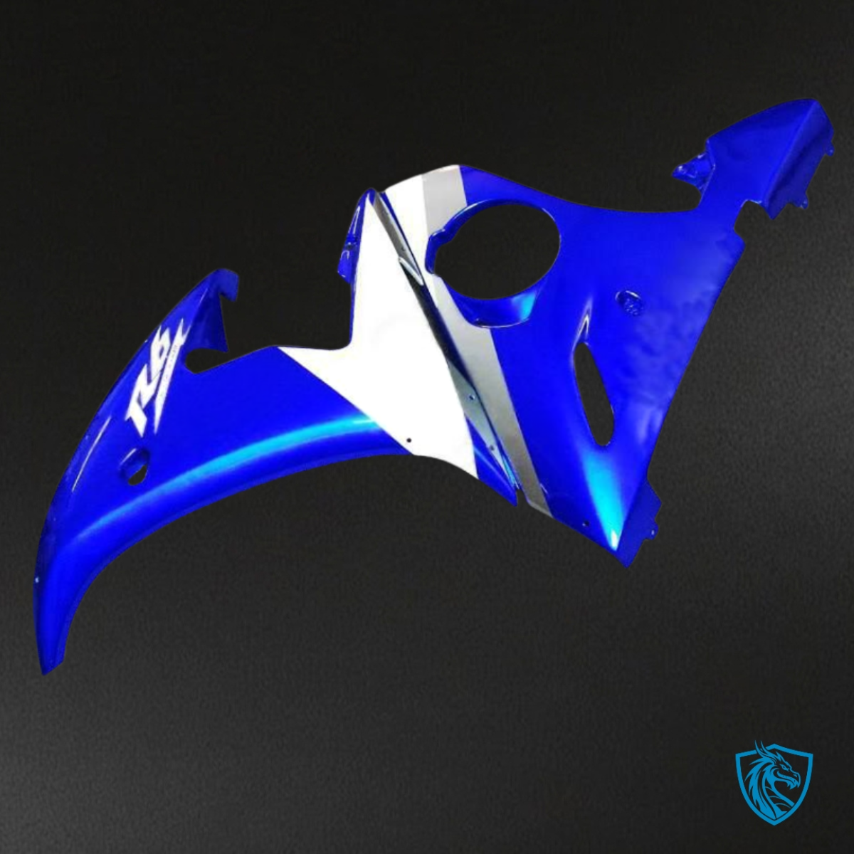 Yamaha YZF R6 (2004-2005) Gloss Blue & White Fairing Kit | ABS Bodywork