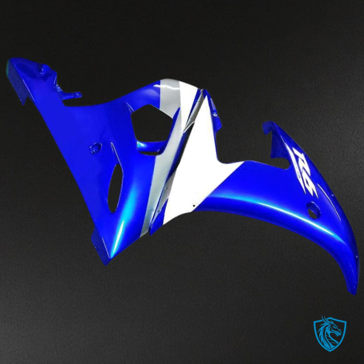 Yamaha YZF R6 (2004-2005) Gloss Blue & White Fairing Kit | ABS Bodywork