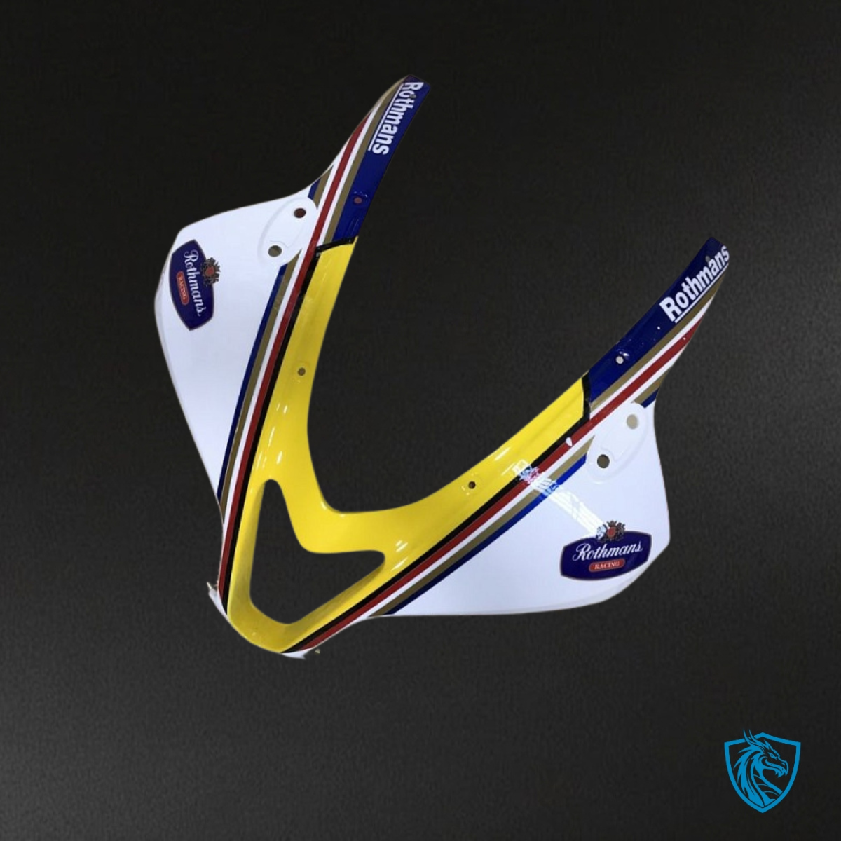 Honda CBR600RR (2007-2008) White, Yellow & Blue Fairing Kit - Aftermarket ABS Bodywork