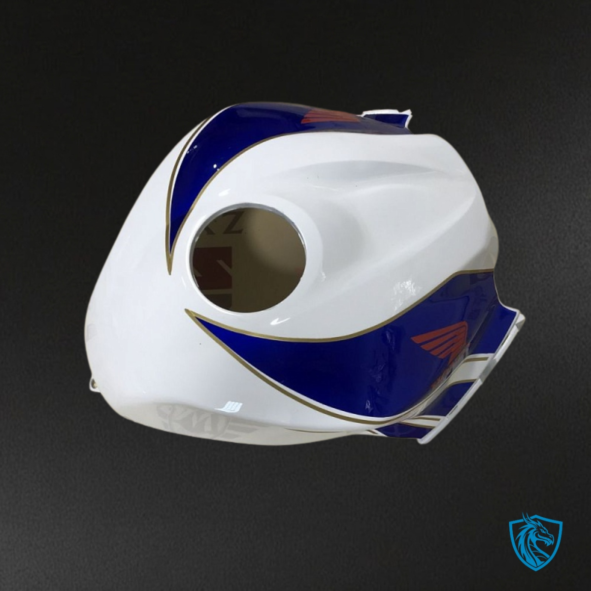 Honda CBR600RR (2007-2008) White, Yellow & Blue Fairing Kit - Aftermarket ABS Bodywork