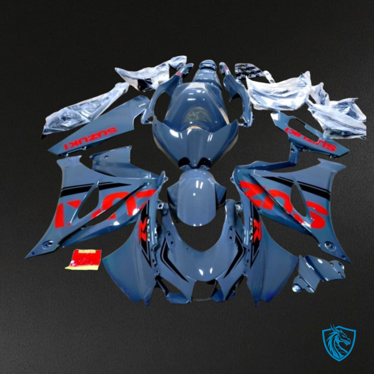 Suzuki GSXR1000 (2017-2020) Gray Fairing Kit | ABS Bodywork