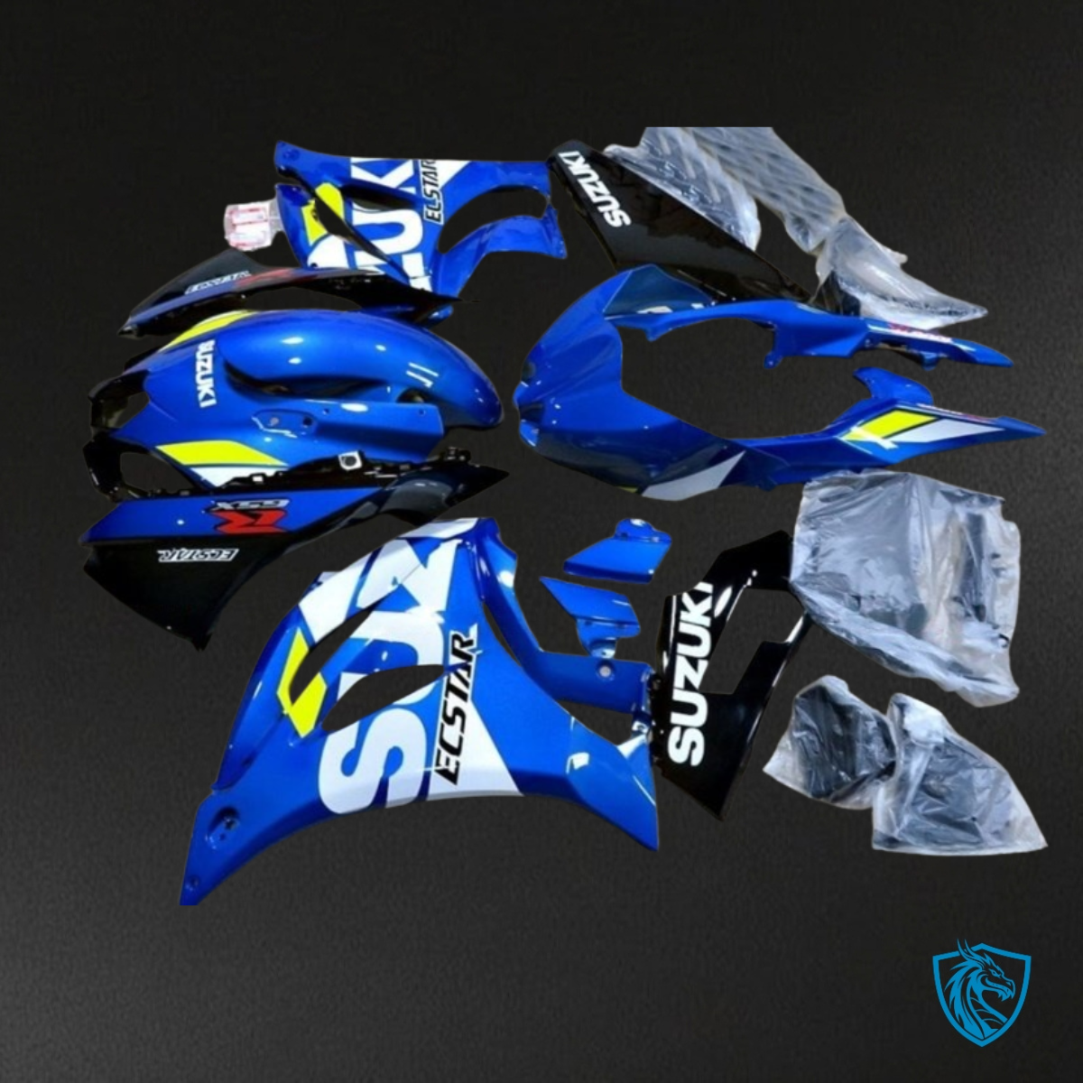 Suzuki GSXR1000 (2017-2020) Blue Fairing Kit | ABS Bodywork