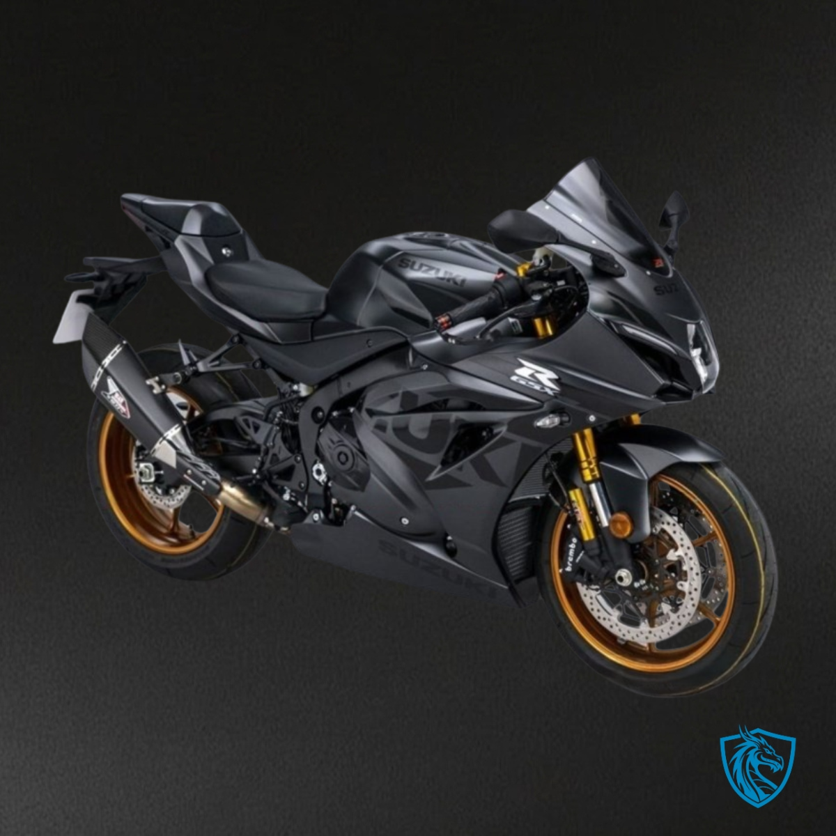 Suzuki GSXR1000 (2017-2020) Glossy Black - MERGEment Motorcycle Fairings Kit