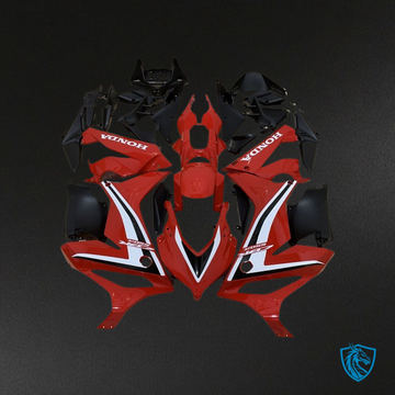 Honda CBR650R (2019-2020) Gloss Red, Black & White - Replacement Motorcycle Fairings Kit