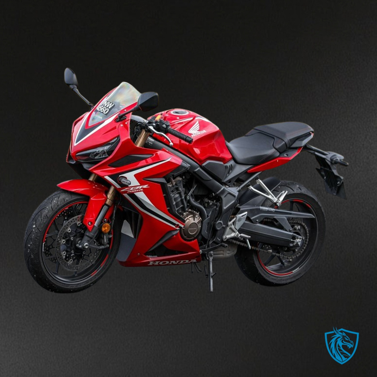Honda CBR650R (2019-2020) Gloss Red, Black & White - Replacement Motorcycle Fairings Kit