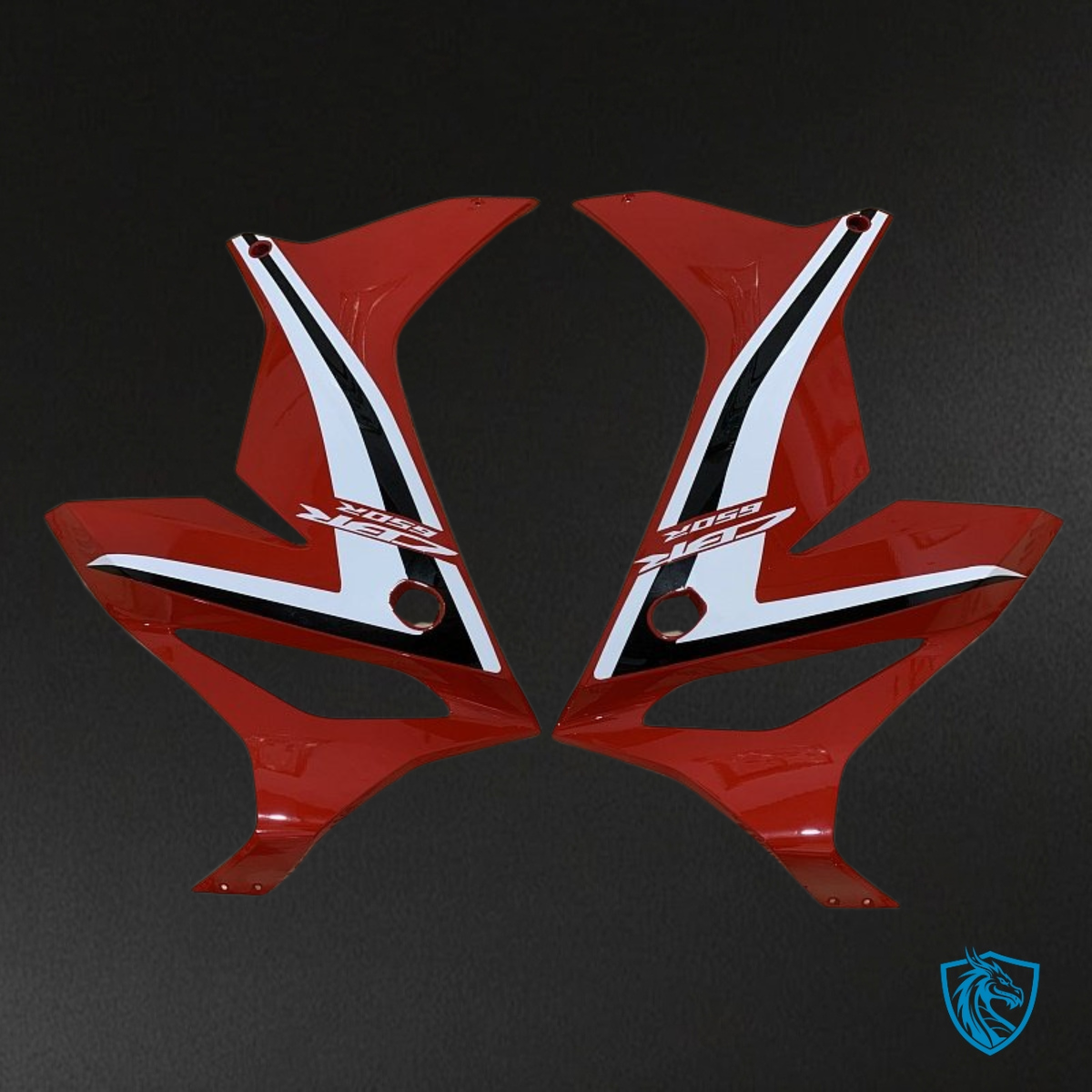 Honda CBR650R (2019-2020) Gloss Red, Black & White - Replacement Motorcycle Fairings Kit
