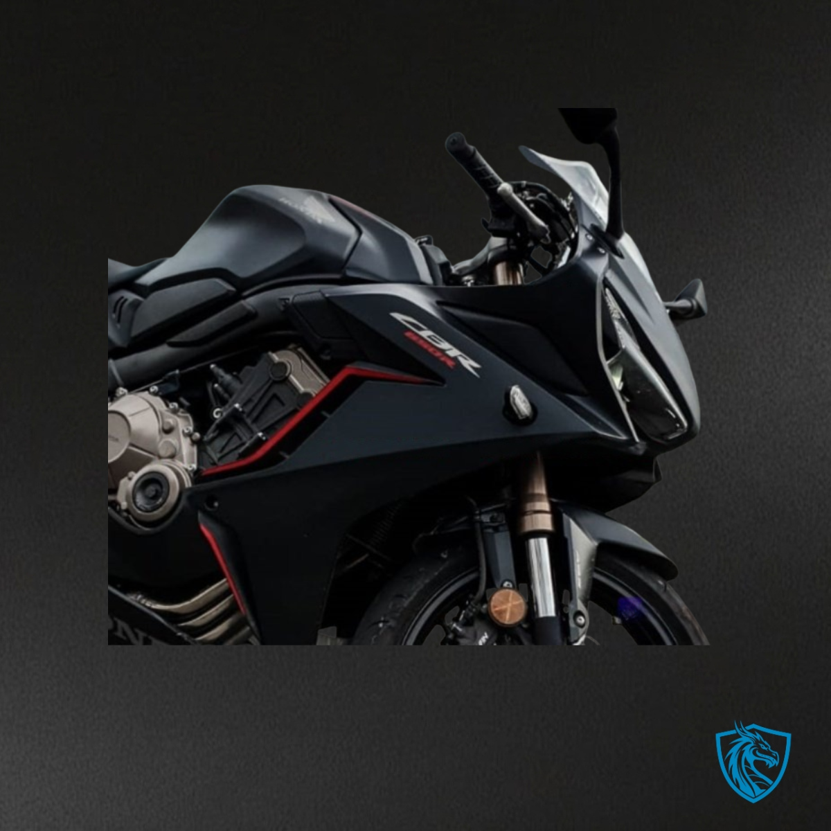 Honda CBR650R (2019-2020) Matte Black - Custom ABS Fairing Kit