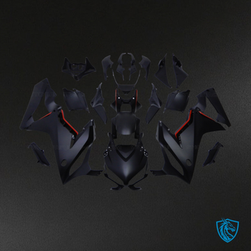 Honda CBR650R (2019-2020) Matte Black - Custom ABS Fairing Kit