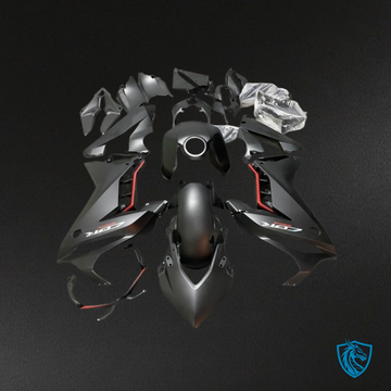 Honda CBR650R (2019-2020) Matte Black Fairings Kit - Aftermarket ABS Bodywork