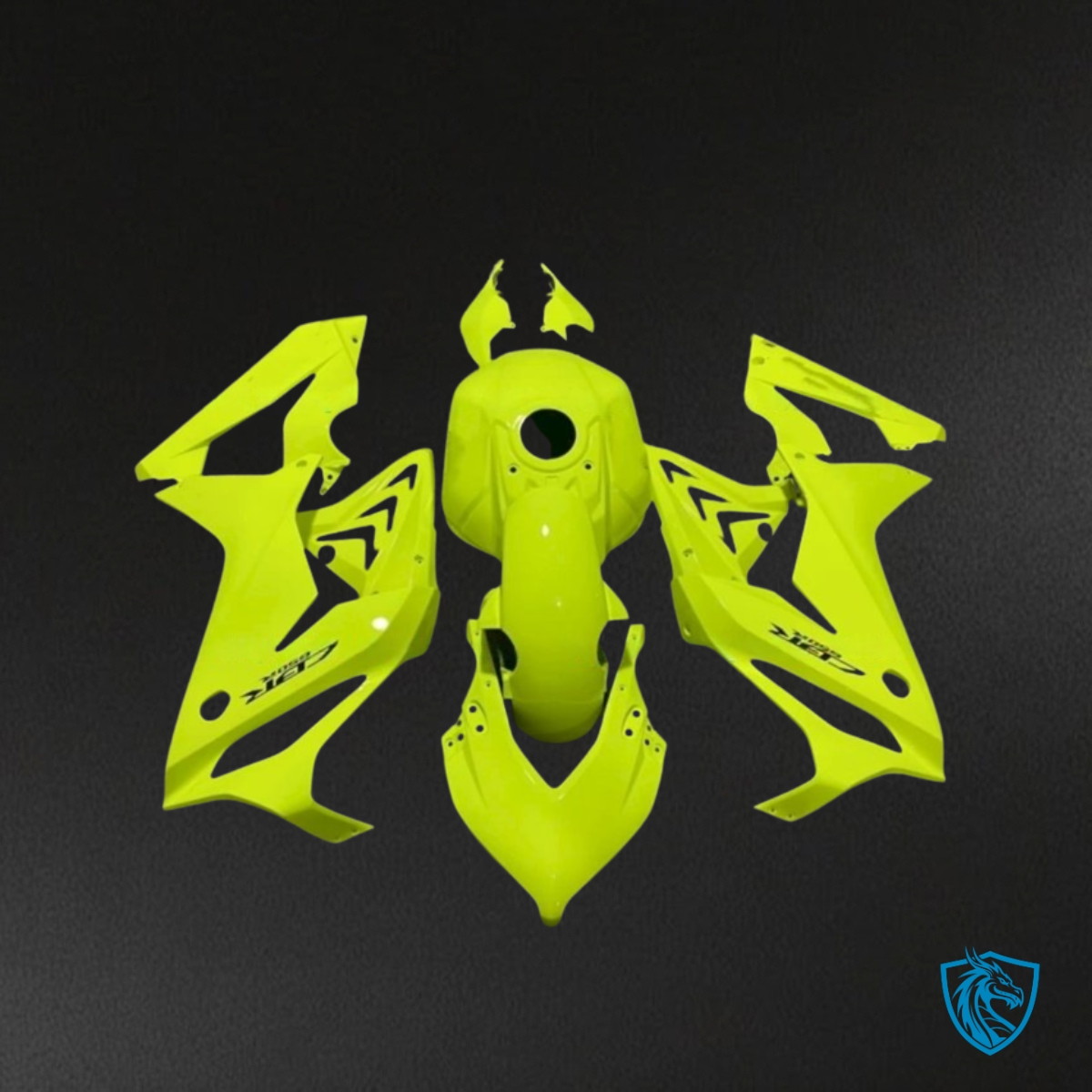 Honda CBR650R (2019-2020) Gloss Yellow ABS Bodywork - Fairings Kit
