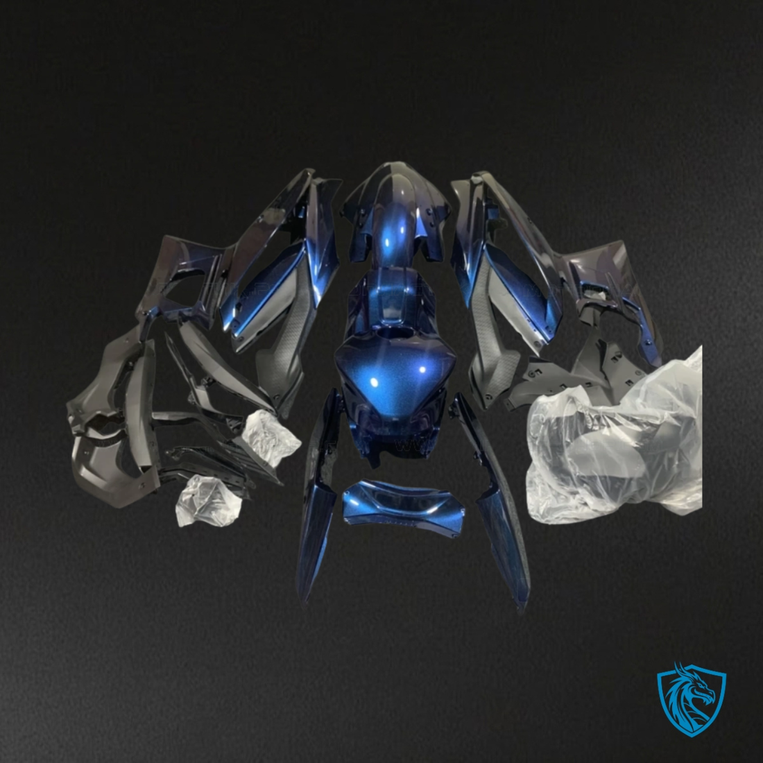 Yamaha YZF R3R25 (2019-2020) Chameleon Blue ABS Bodywork - Fairings Kit