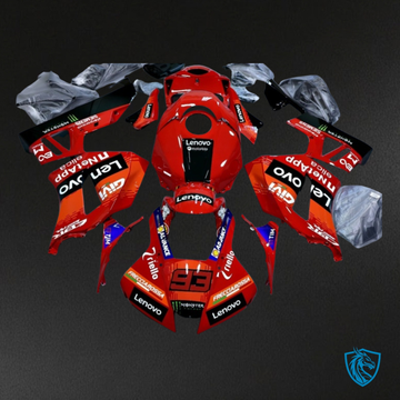 Honda CBR600RR (2020-2021) Red & Black Fairing Kit | ABS Bodywork