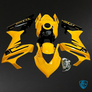 Honda CBR650R (2021-2023) Glossy Yellow Black - Replacement Motorcycle Fairings Kit
