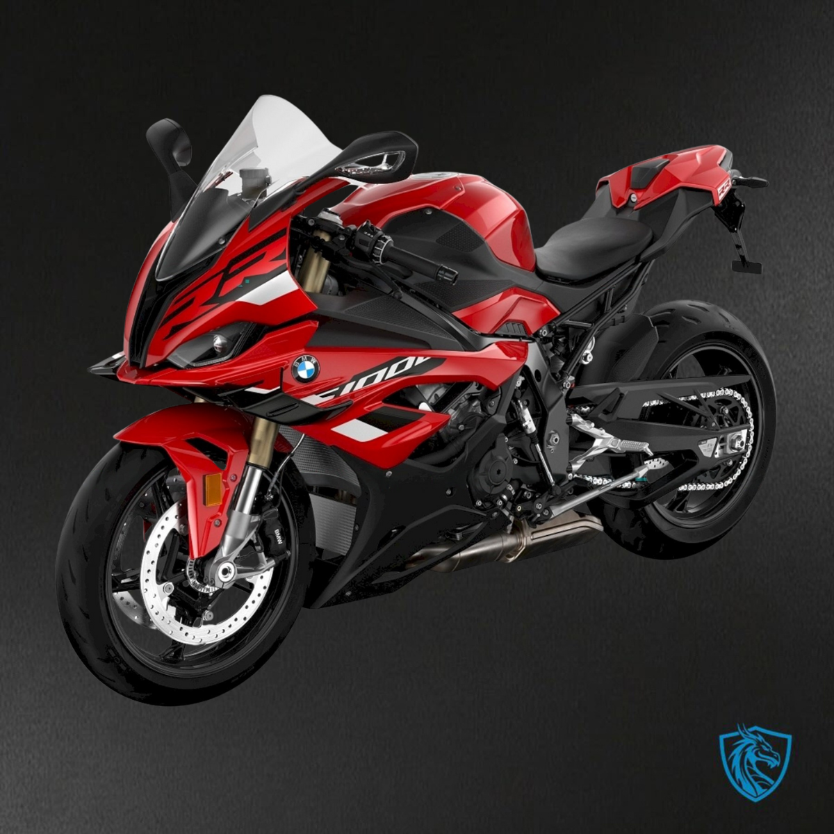 BMW S1000RR (2023) Red & Black ABS Bodywork - Fairings Kit
