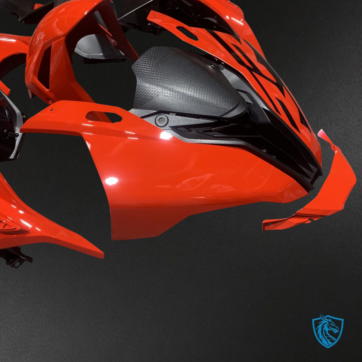 BMW S1000RR (2023) Red & Black ABS Bodywork - Fairings Kit