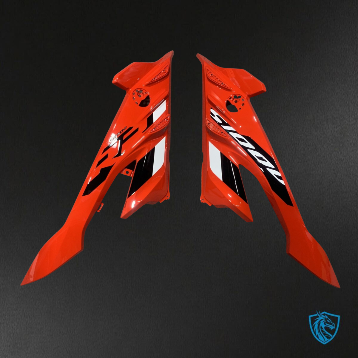 BMW S1000RR (2023) Red & Black ABS Bodywork - Fairings Kit