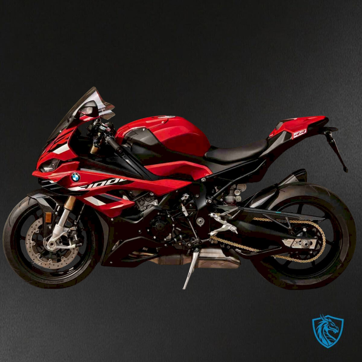 BMW S1000RR (2023) Red & Black ABS Bodywork - Fairings Kit