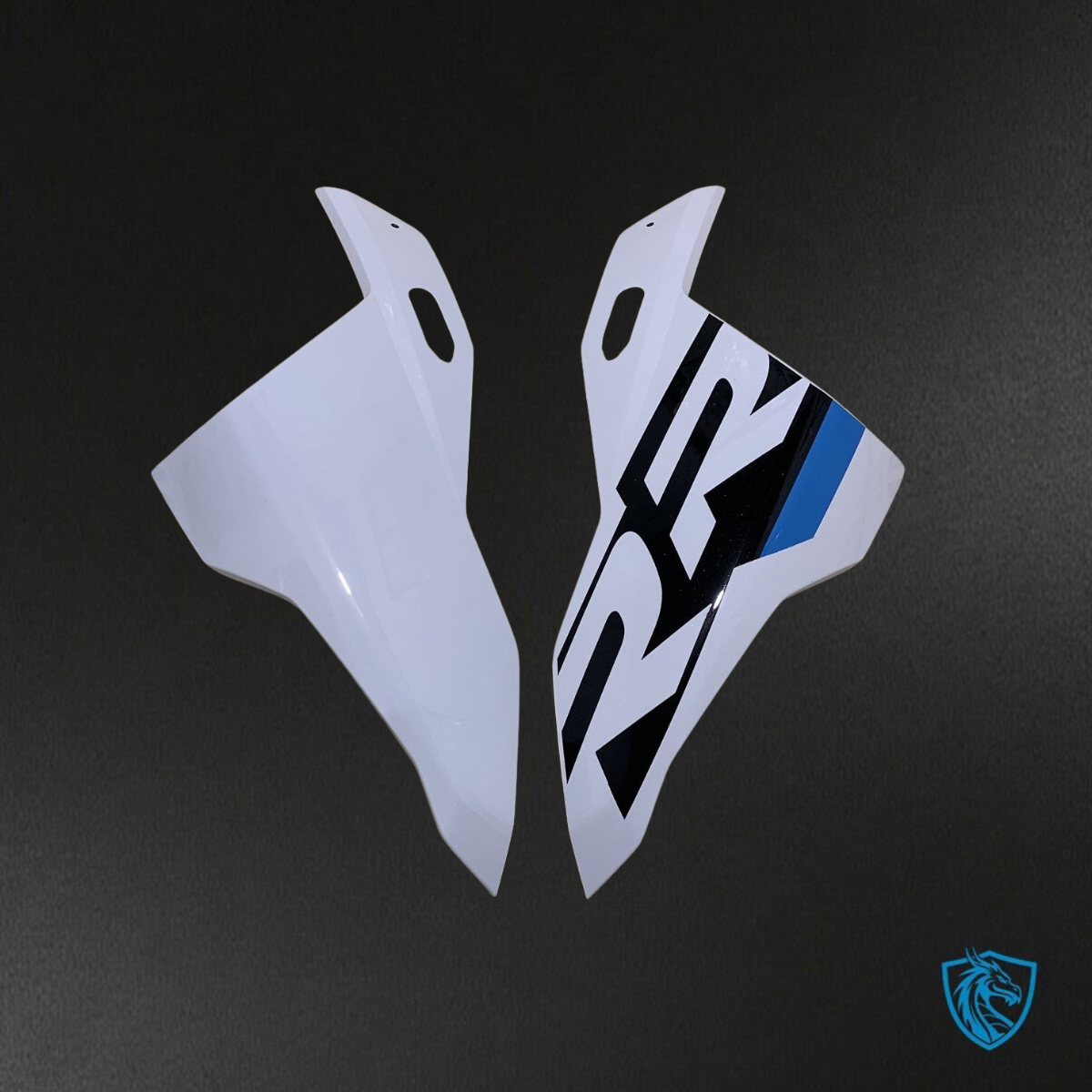 BMW S1000RR (2023) White, Black, Red & Blue - Replacement Motorcycle Fairings Kit