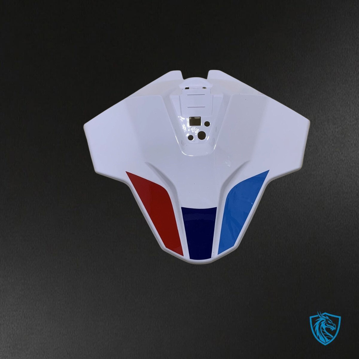 BMW S1000RR (2023) White, Black, Red & Blue Fairings Kit - Aftermarket ABS Bodywork