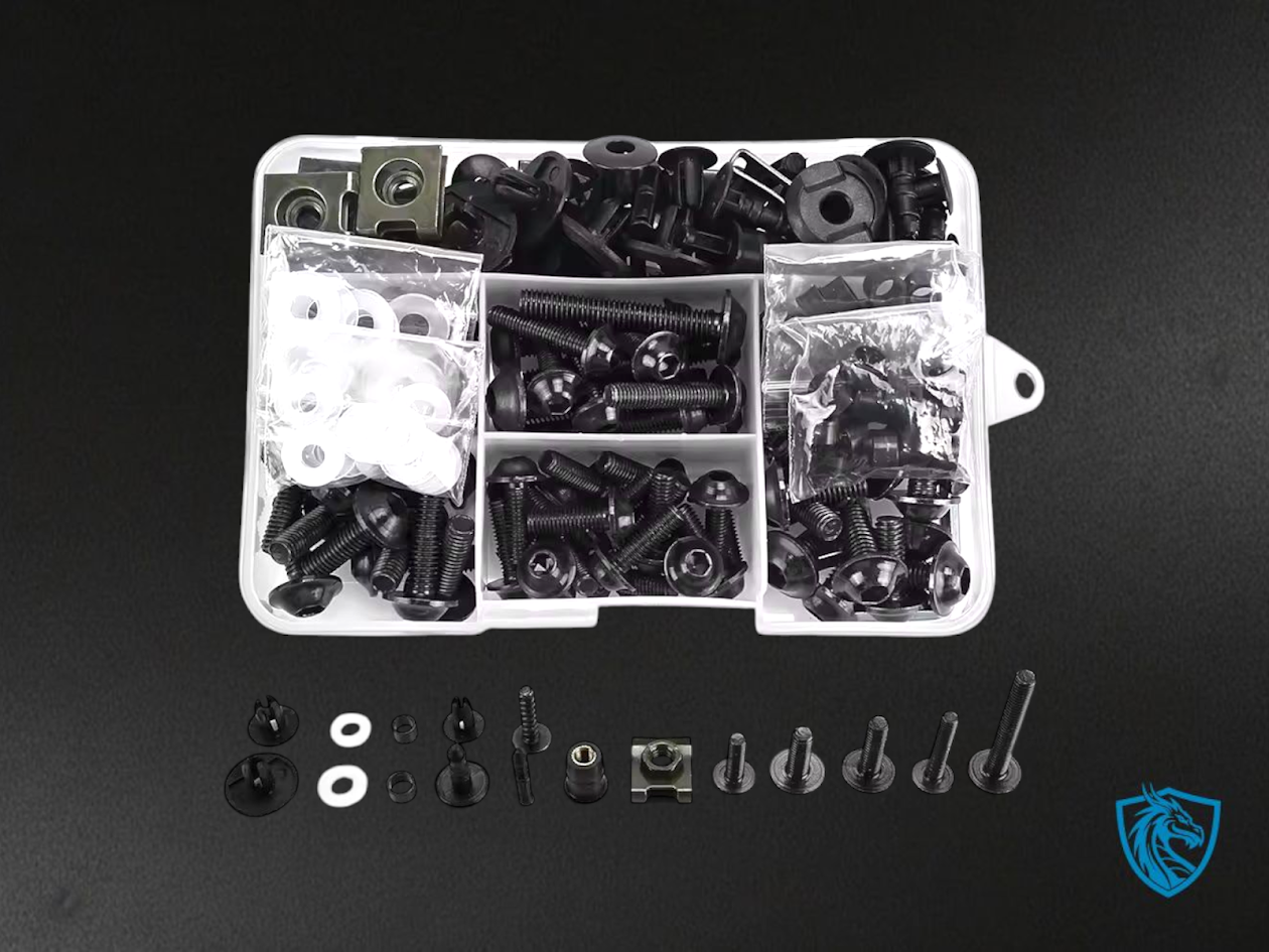 Essential Fairing Bolt Kit – Universal Motorcycle Compatibility