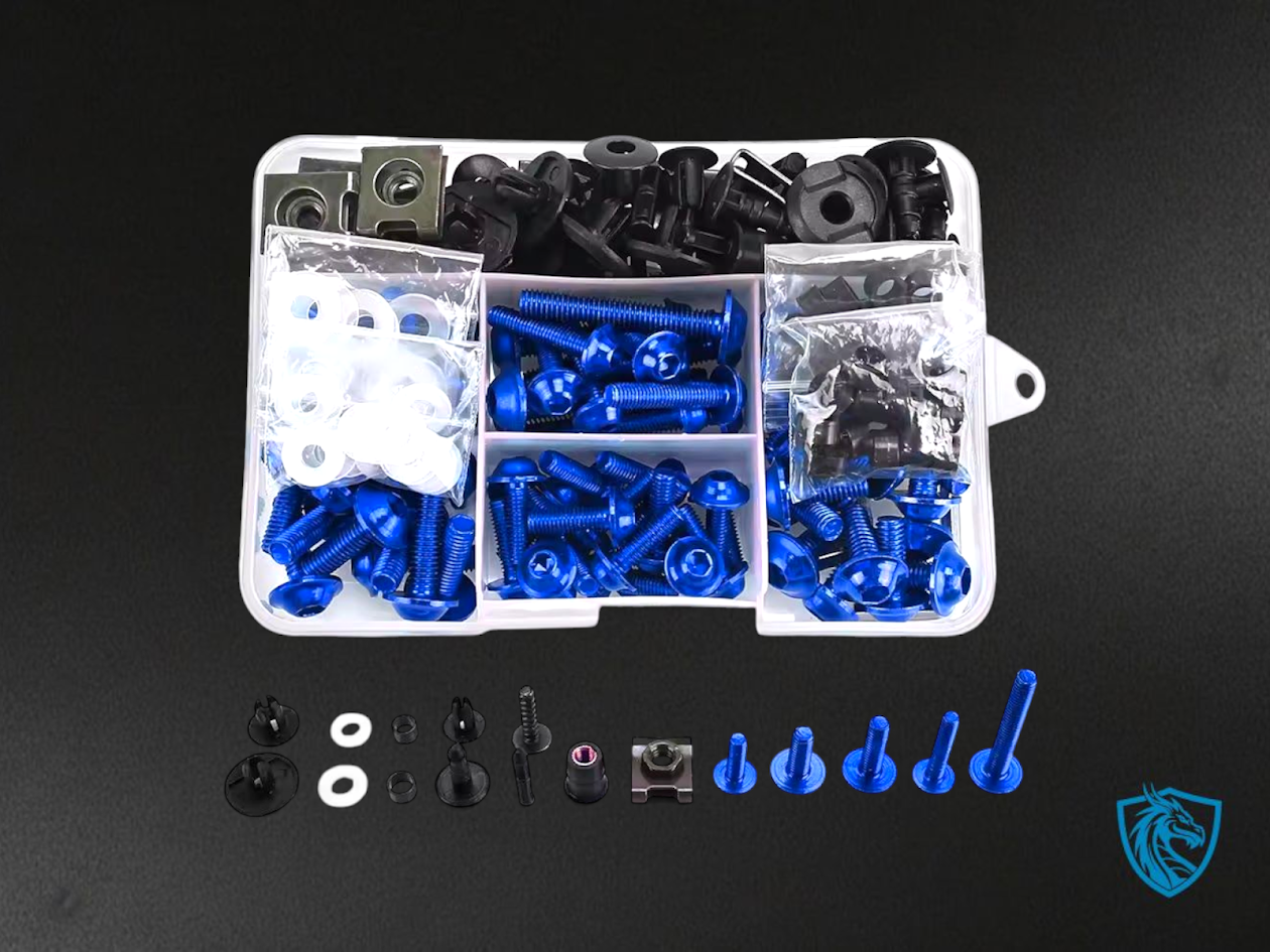 Essential Fairing Bolt Kit – Universal Motorcycle Compatibility