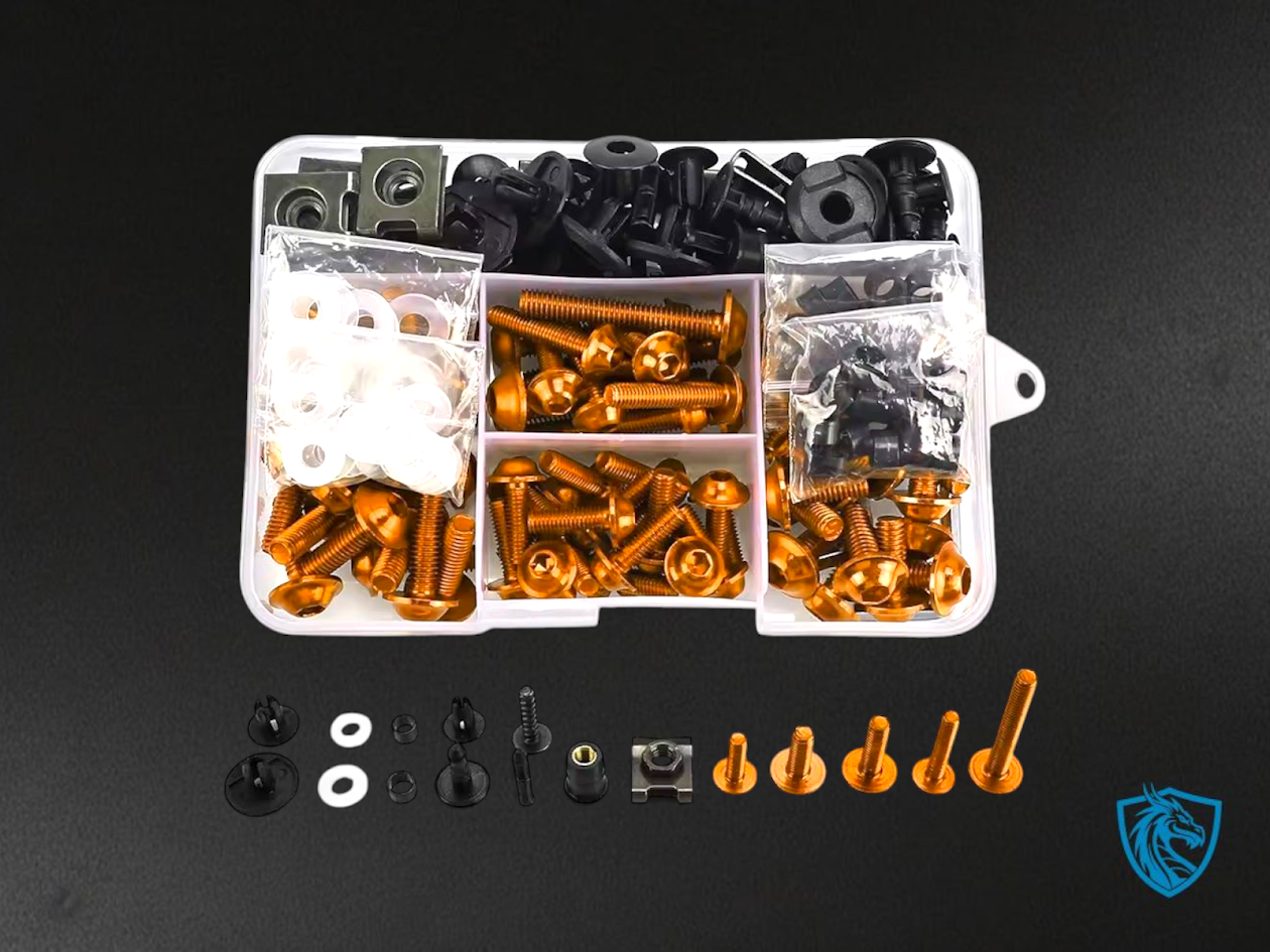 Essential Fairing Bolt Kit – Universal Motorcycle Compatibility