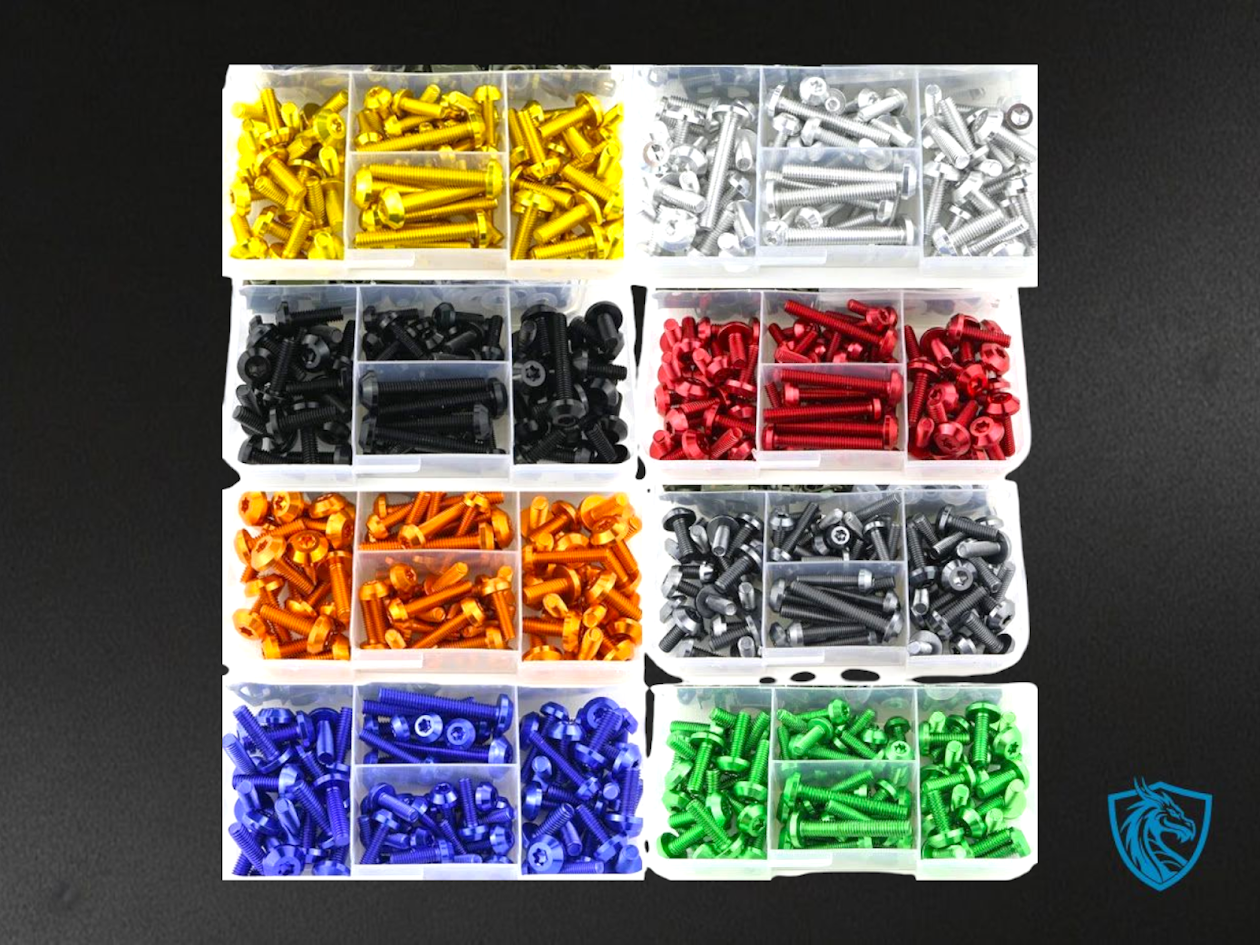 Essential Fairing Bolt Kit – Universal Motorcycle Compatibility
