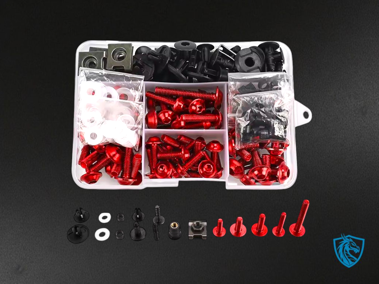 Essential Fairing Bolt Kit – Universal Motorcycle Compatibility