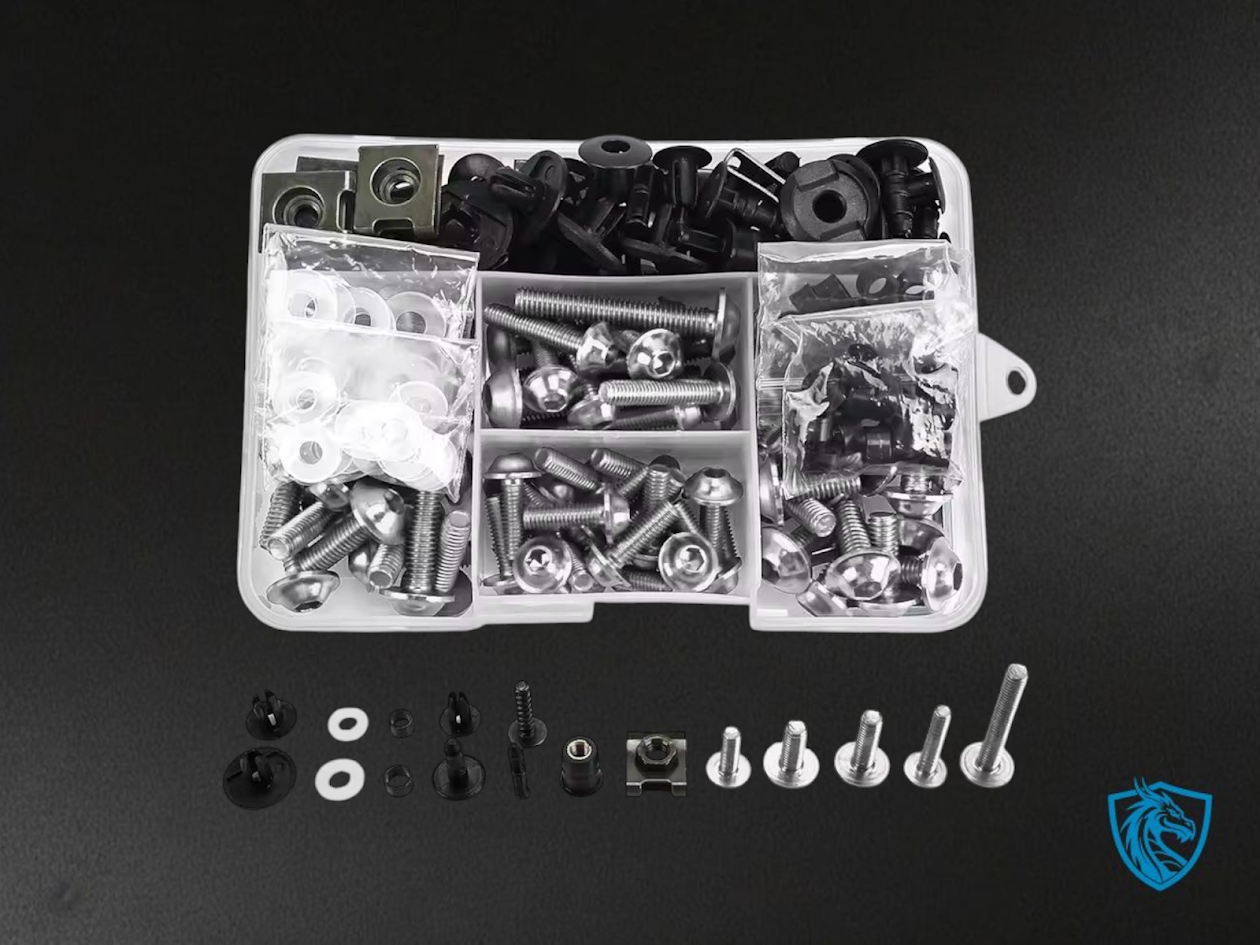 Essential Fairing Bolt Kit – Universal Motorcycle Compatibility