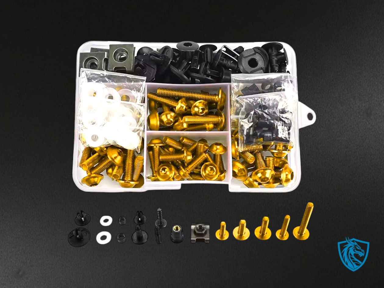 Essential Fairing Bolt Kit – Universal Motorcycle Compatibility
