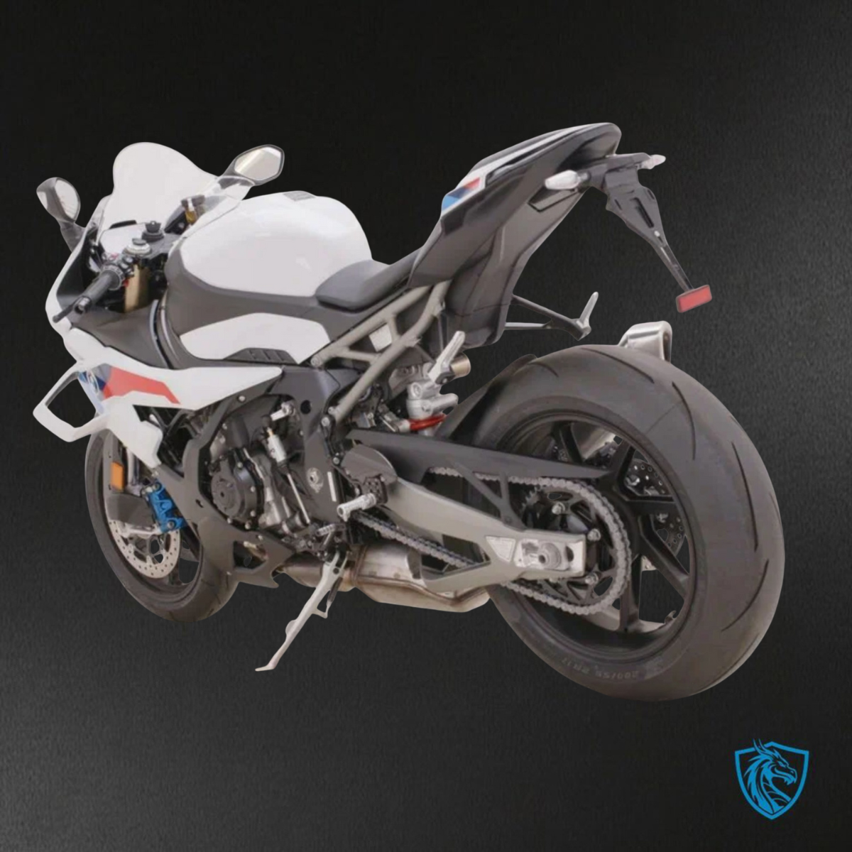 BMW S1000RR (2025) Whit, Black, Blue & Red Fairings Kit - Aftermarket ABS Bodywork
